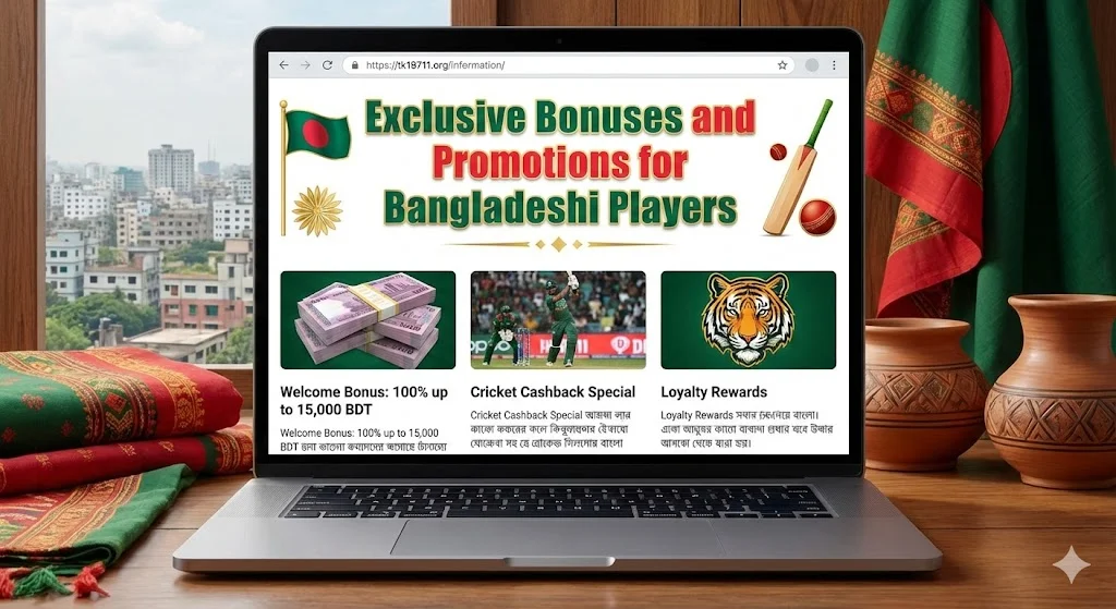 Exclusive Bonuses and Promotions for Bangladeshi Players
