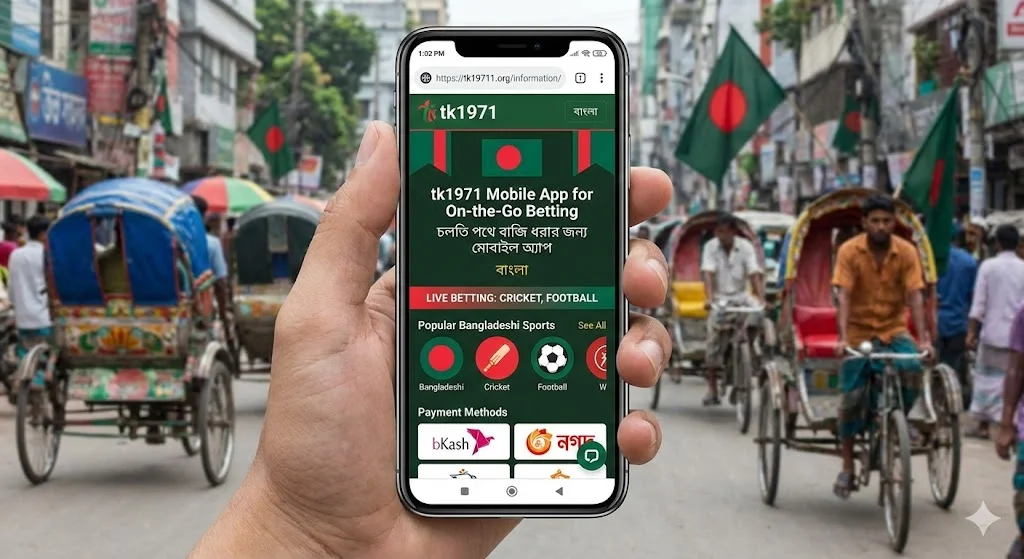Mobile App for On-the-Go Betting